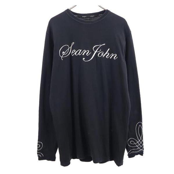 

Sean John Long sleeve T-shirt L Black series Ron T Men s Used