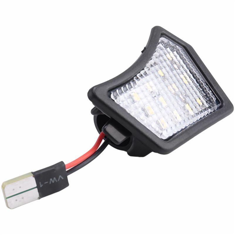 Durable-2Pcs LED Under Side Mirror Lights Welcome Puddle Lamps For Volvo C30 C70 S40 S60 S80 V40 V50 V70 XC70 XC90 31217838
