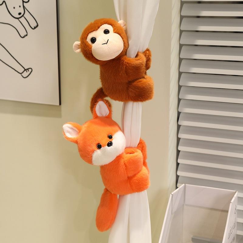New Cute Capybara Raccoon Hang Hang Hang Hang Hang Hang Plush Toy Children's Wrist Bracelet Doll