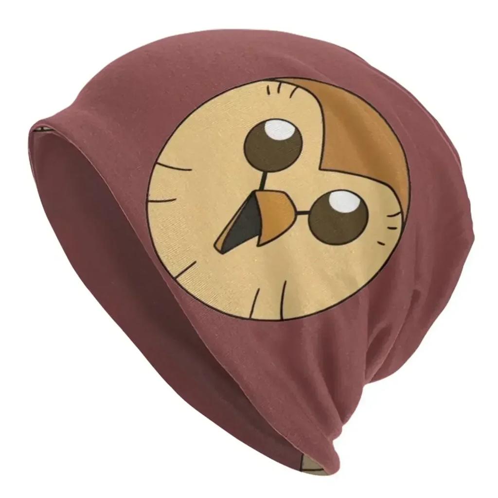 WoUnisex Unisex Chibi Owl House Winter Skullies Beanie Accessories Kawaii Bonnet Knit Hat Unique Warm Caps Christmas Gift Idea