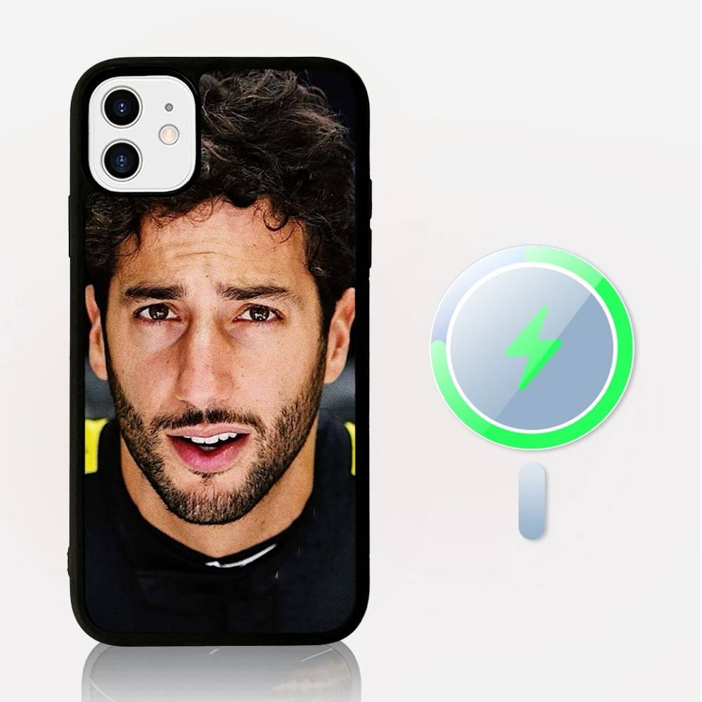 D-Daniel R-Ricciardo 3 Phone Case Magnetic Case For IPhone 17 16 14 13 12 11 15 Pro Max Plus For Magsafe Wireless Charge Cover