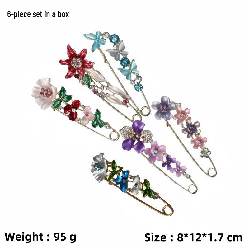 Gold Socks Charm Brooch: Shiny Jewelry Pin and Safety Pin for Sock Accessories