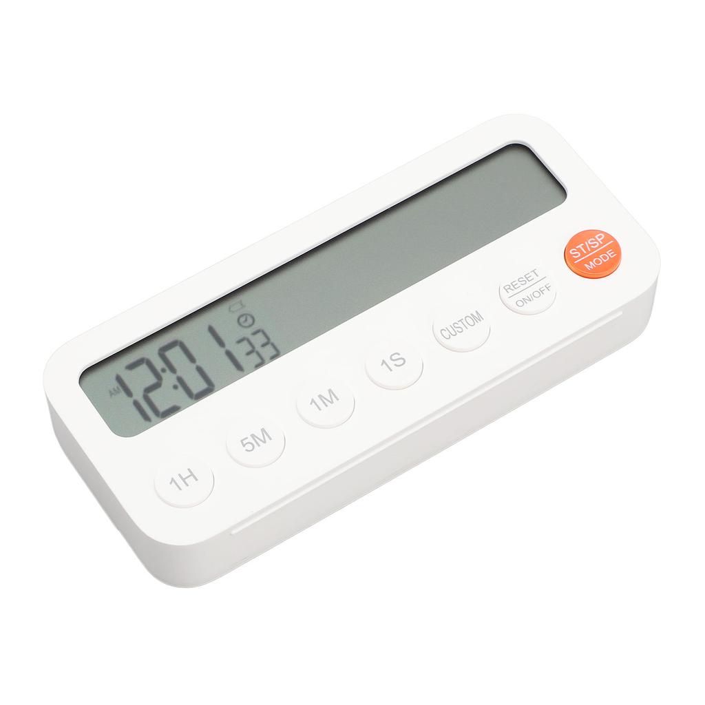 Digital Timer, Large Magnetic Display with Volume Control, Countdown for Cooking, Baking, Classroom Exercise