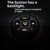 Wireless Bluetooth 5.3 Remote Media Controller Waterproof Handlebar Remote Control For Car Motorcycle And Bicycle