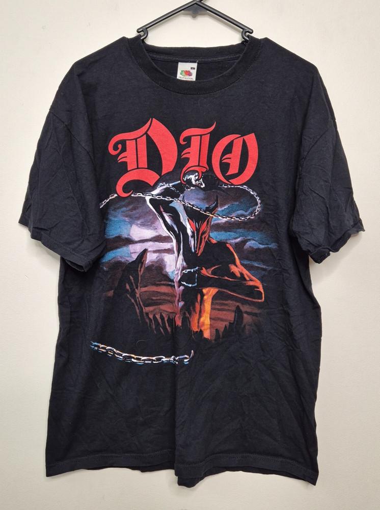 DIO Dio kicks Ass TShirt Tee Size L American Heavy Metal Band Music Unisex T-Shirt XXL