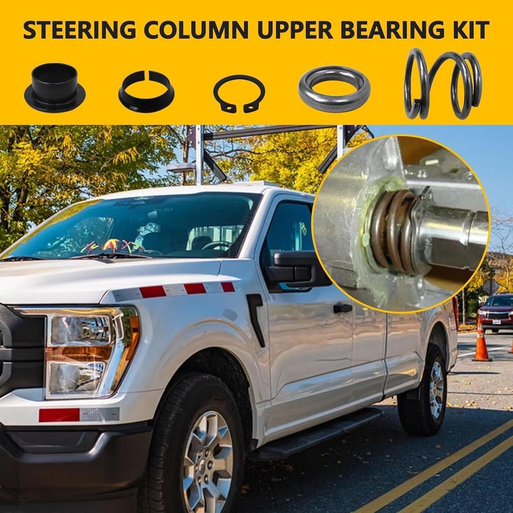 New Steering Column Upper Bearing Kit Fit for F150 F250 F350 1992 1993 1994 1995 1996 1997 1998 1999 2000 2001 2002 2003