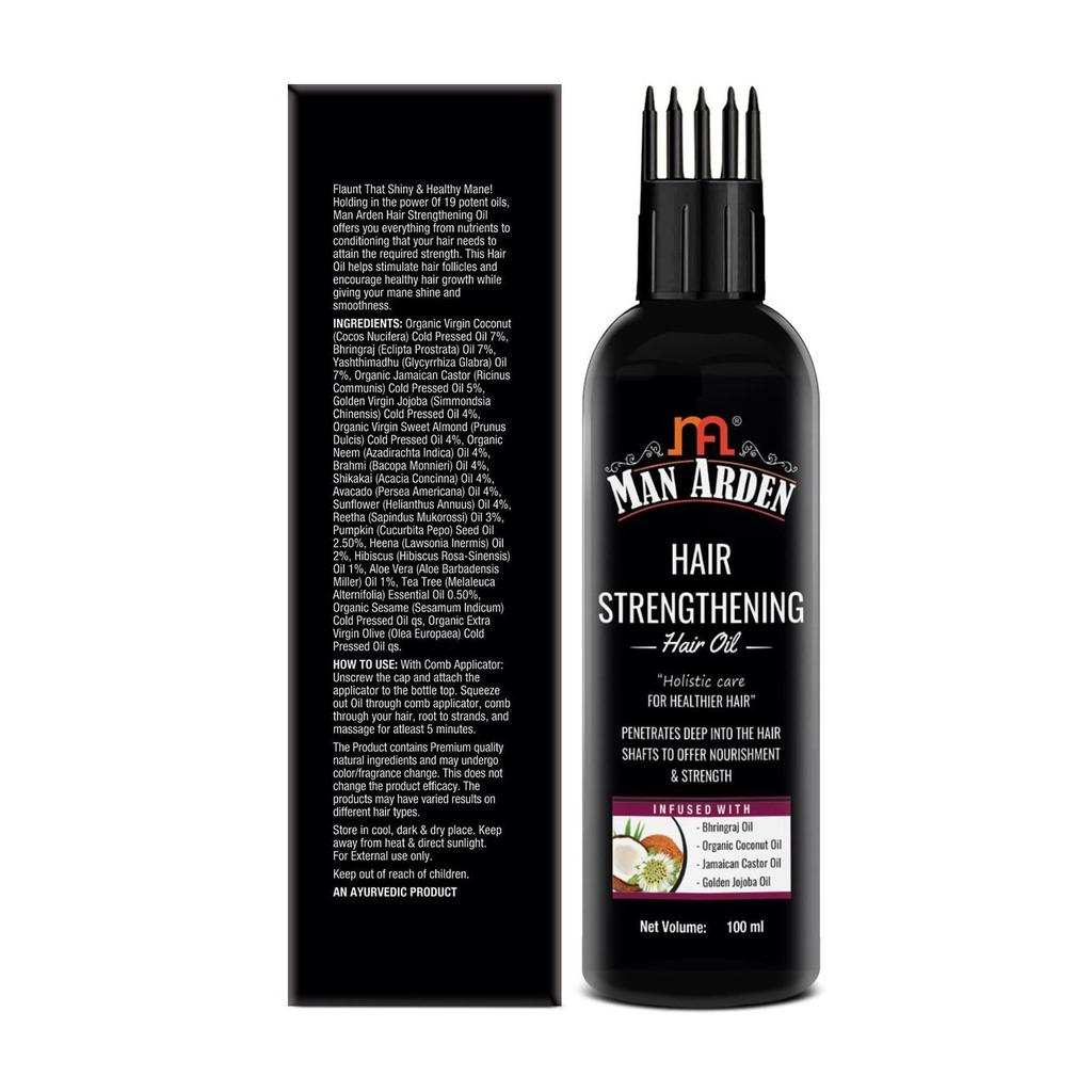 Huile Fortifiante Cheveux (100 ml), Huile capillaire fortifiante Man Arden
