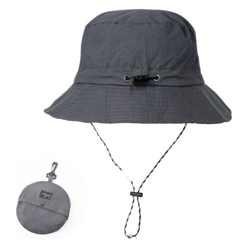 Wasserdichter Fischerhut kann Taschen verstauen Beckenhut Sommer dünner schnelltrocknender Outdoor-Bergsteigerhut Herren Sonnenhut Kinder
