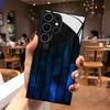 Red Retro Texture Pattern Glass Phone Case for Samsung Galaxy S26 S25 Plus S25 Ultra S24 FE S23 A16 A32 A33 A34 A53 A54 5G