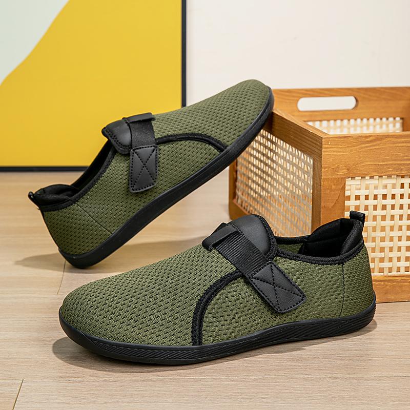 Neue Unisex-Schuhe mit breiter Sohle, atmungsaktives Mesh, Barfußschuhe für Männer mit breiter Spitze, Markenschuhe mit weicher Sohle ohne Tropfenabsatz, Turnschuhe mit breiter Spitze, große Größe