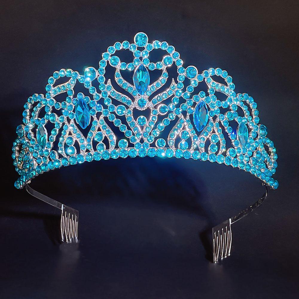 

New Crown Bride Luxurious Diamond Encrusted Water Diamond Crown Wedding Grand Dress Wedding Accessories Crown