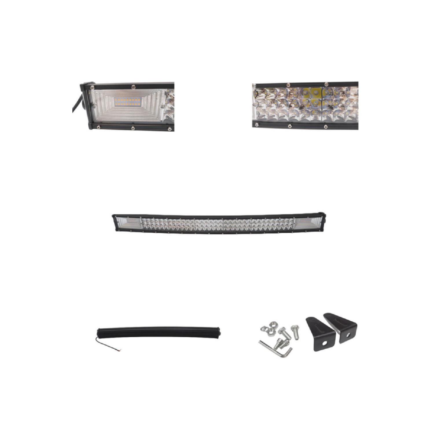 

Противотуманная фара Offroad Oval Hill, 110 см, 180 светодиодов, бело-янтарный стробоскоп, 540 Вт, диффузор, пирсинг, светодиодная полоса для бездорожья