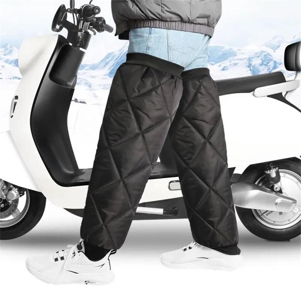 Hřejivé návleky na nohy Vodotěsné motocyklové chrániče kolen Zateplovače nohou na zip Zimní termální kolenní ortéza Motocyklové chrániče nohou Chrániče kolen