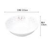 OGISO Peter Rabbit Dot Girls Deep Small Plate and Microwave (Dishwasher Safe)