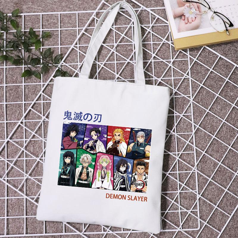 Grinding Anime Shoulder Bag Tote Bag Creative Shoulder Bag Tanujiro Satchel Comic-Con
