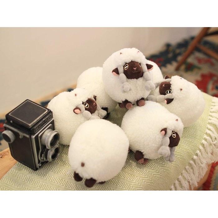 San-ei Trading Pokemon All Star Collection Wooloo (S) 4.5 x 6 x 5 inch Plush PP152