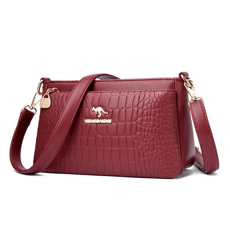 Fashionable Middle-aged Lady's Crossbody Single-shoulder Bag, Retro and Simple, Retro Style Bag