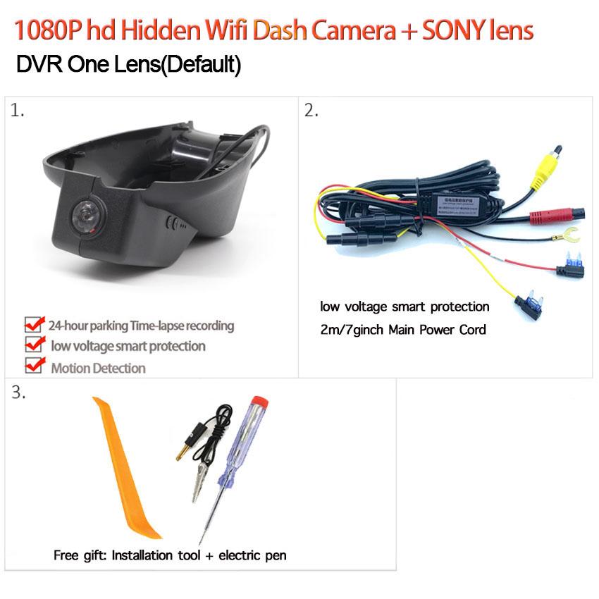 

Автомобильный видеорегистратор Wi-Fi видеорегистратор камера видеорегистратора для JEEP Compass 200T 2017 2018 2019 2020 2025 высокое качество ночное видение full hd No TF Card