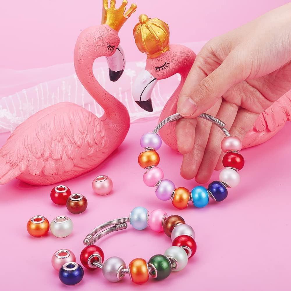 12/30/60 шт. 15x11 мм крупные бусины с отверстиями разных цветов с серебристыми сердечниками европейские подвески подходят для браслета ожерелья