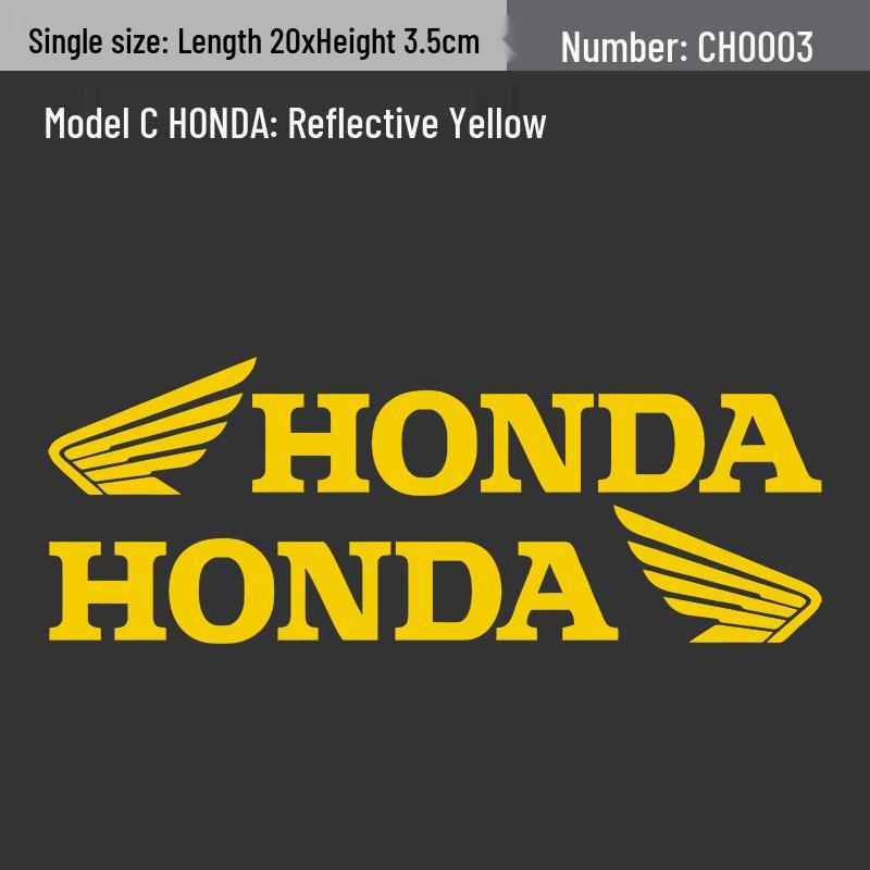 Honda Wings Motorcycle Decals - Girly Cute Laser-Modified Stickers for Electric Bikes