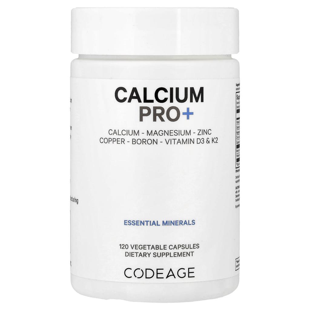 Calcium Pro+, Veggie Capsules 120