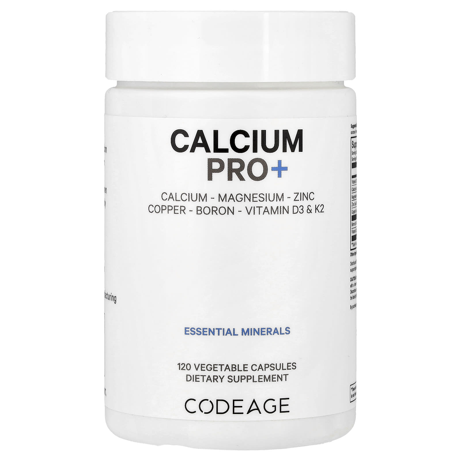 

Calcium Pro+, Veggie Capsules 120
