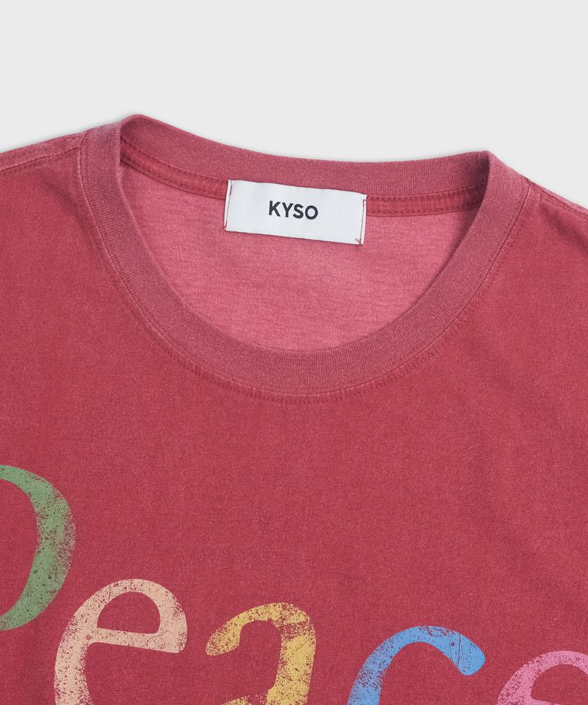 Kaiso Piece T-Shirt Vintage Red