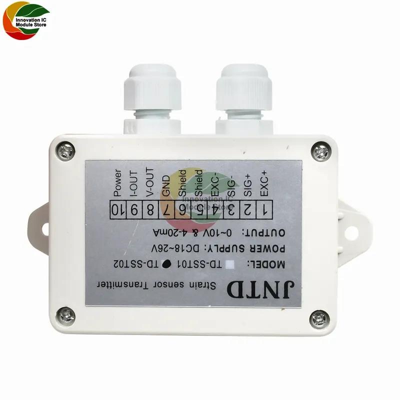 Load Cell Amplifier Strain Transducer Gauge Weighing Transmitter Sensor Module 0-5V 0-10V 4-20mA Output for Industrial Use