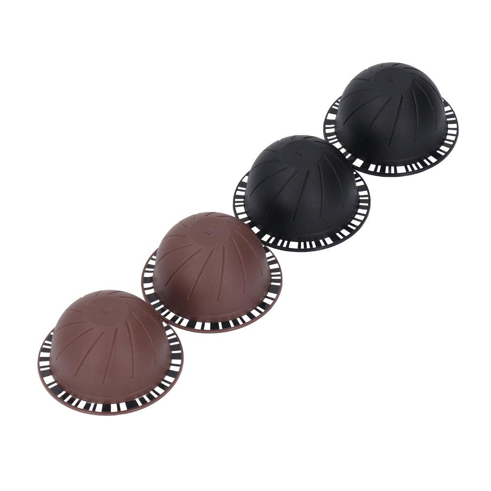 4pcs set Self Adhesive Reusable Coffee Pod Coffee Pod Sticker Cover Home Coffee Brewing