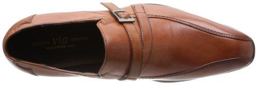 Viacamino Men's Oxford Shoes, Brown, Size 25.5cm (VC1506)