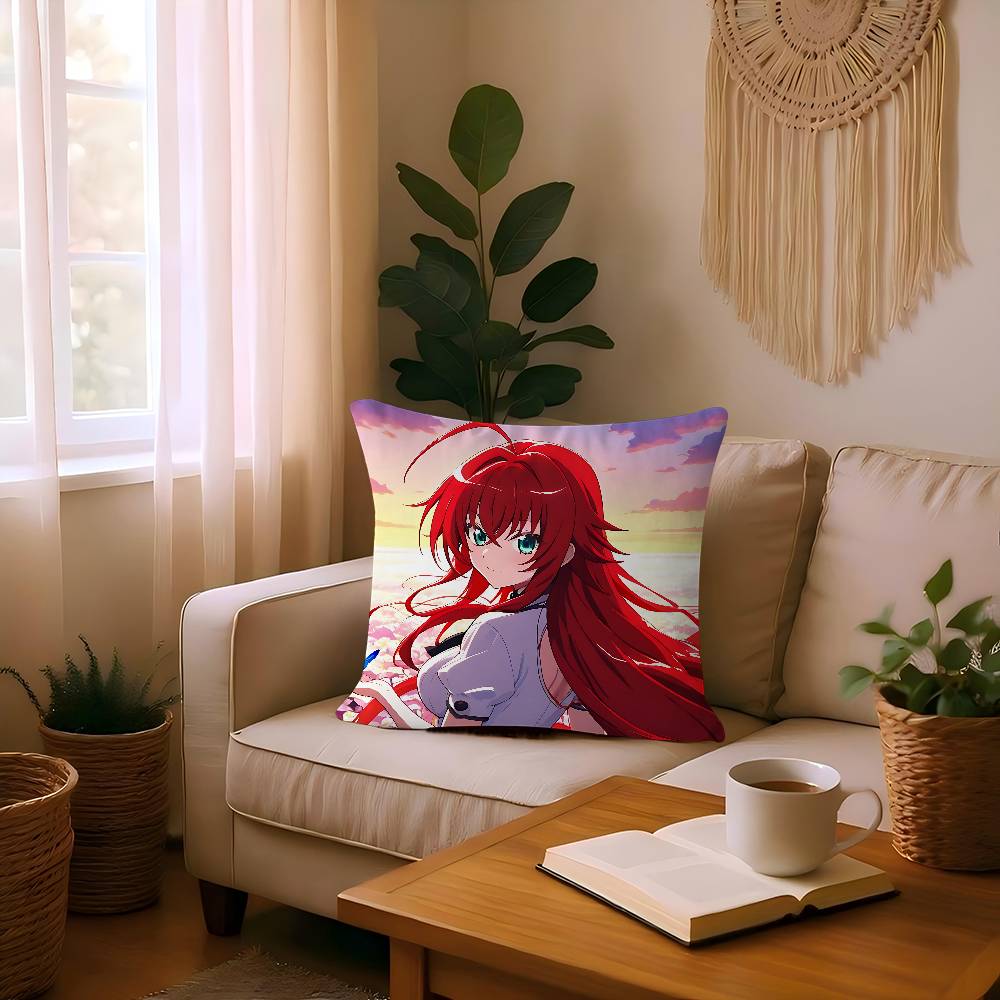 R-Rias G-Gremory Personalized Pillow Dust Cover Bedroom Kids Party Decoration Pillowcase Birthday Children Gift