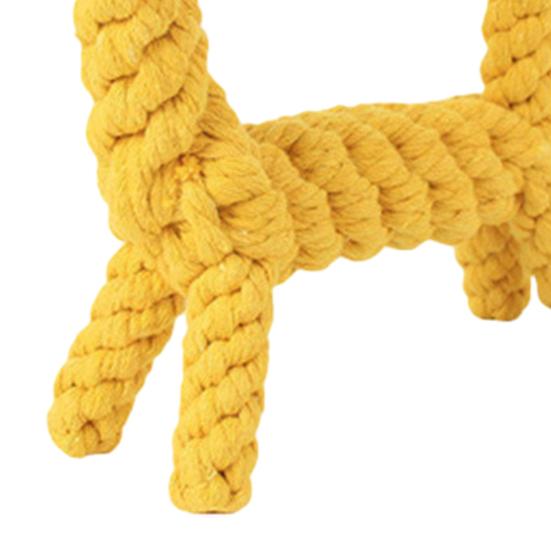 Rope Dog Toy Animal Shape Rope Toy To Keep Dogs Busy Carrot Puppy Chew Toy Tug of War Toy for Small Medium Dogs Indoor Outdoor Play