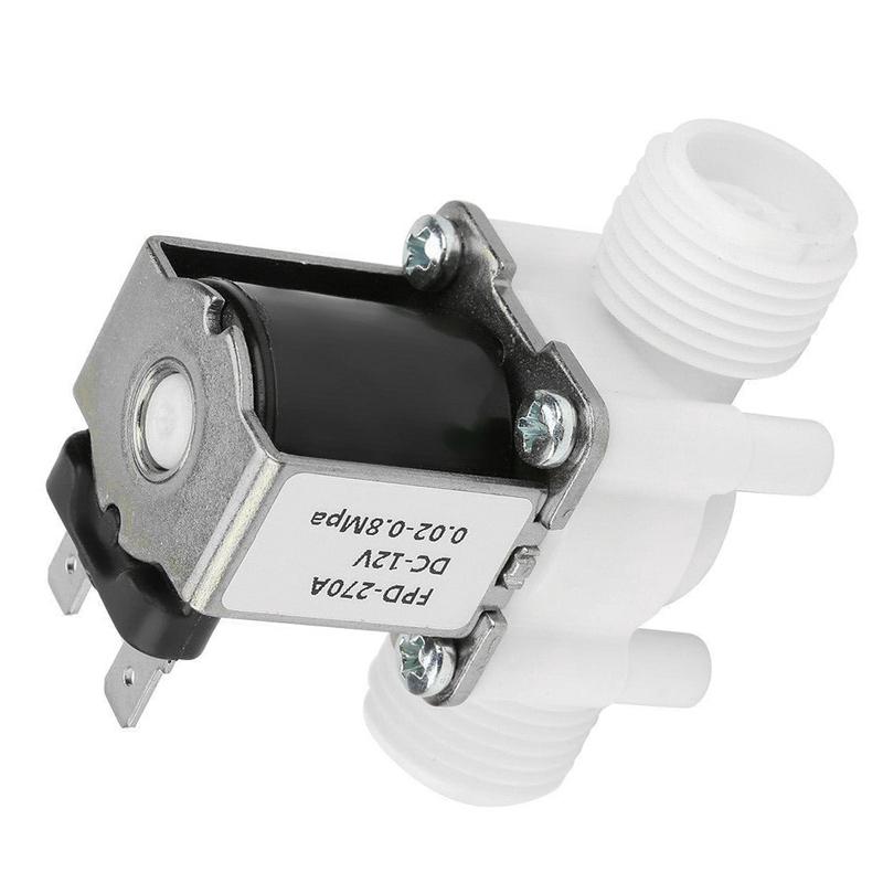 DC 12 Volt 12 Normally Closed Electric Solenoid Valve with Magnetic Controller Switch for Precise Liquid and Gas Control