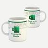 Spreadsheet Mug Funny Gifts for Women Men Accountant Mug, Birthday Cup 11 Oz