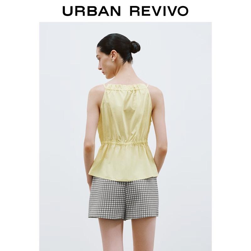 UR Women's Casual Tie-Waist Halter Camisole