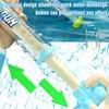 Water Pull-Out Gun Children'S Summer Pool Toy Water Gun With Flower-Shaped Handle Suitable For Swimming Pools Parties Suitable For Couple