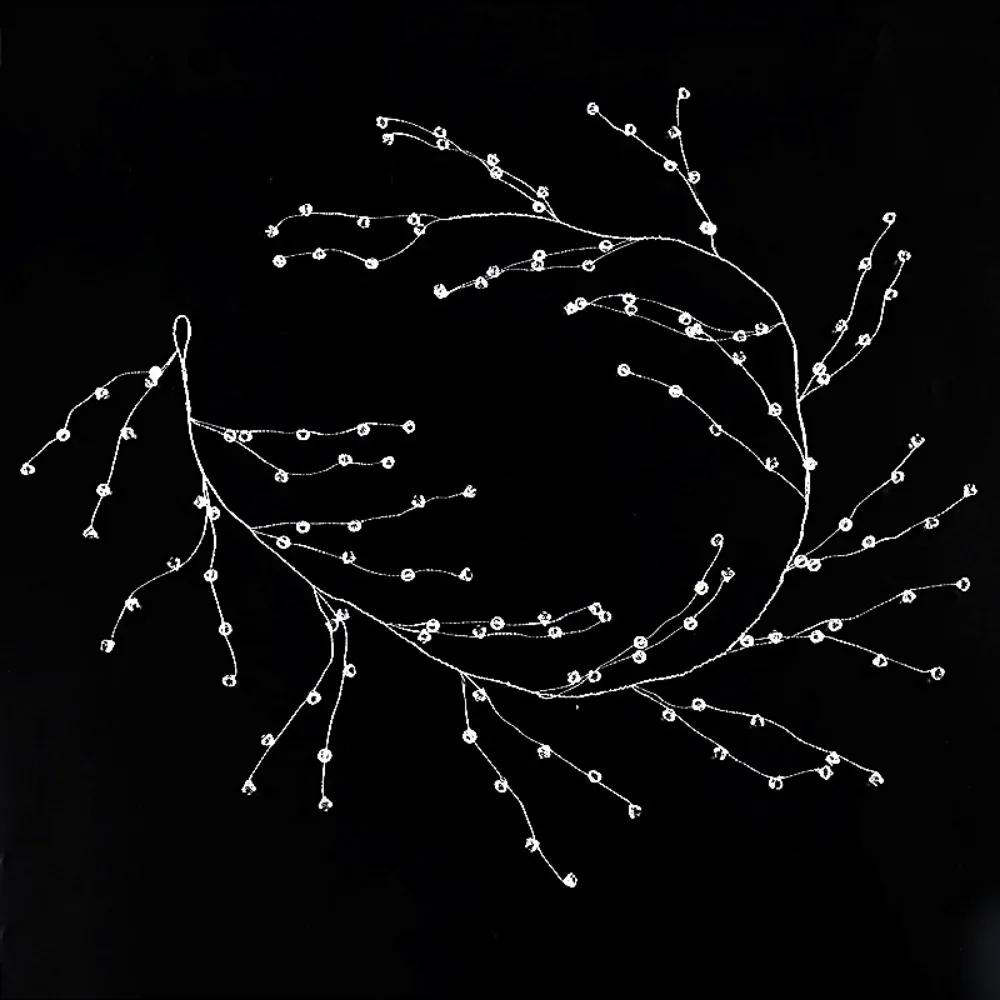 DIY Acrylic Crystal Beads Droprain String Branch Curtain Garland Transparent Diamond Beaded Stage Accessories