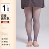Plus-size Black Sheer Leg-enhancing tights200Jin Fat Mm Fake Sheer Pantyhose for Women, Suitable for Spring, Autumn, and Winter