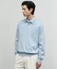 BLANKROOM Polo Knit_Glass Blue