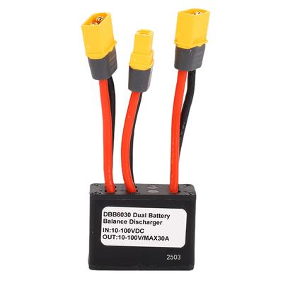 Electric Double Battery Discharge Converter 30A 1000W Dual Battery Pack Switch Balancer with