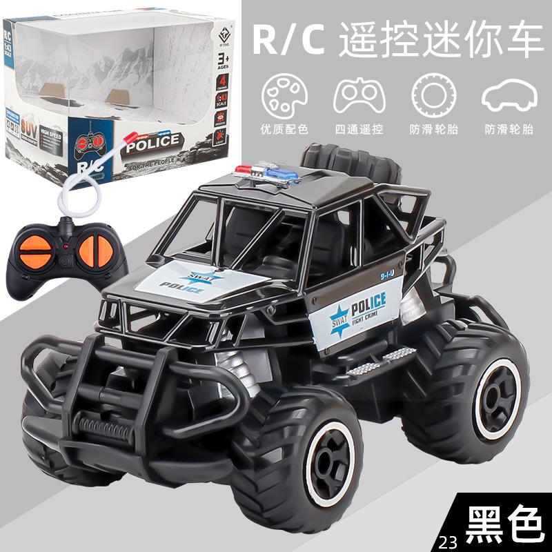 

1:43 Детский электрический автомобиль с дистанционным управлением, четырехсторонний внедорожный гоночный автомобиль для дрифта, модель беспроводного игрушечного электрического автомобиля с дистанционным управлением чёрный