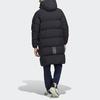 Adidas Puffy Long Hooded Down Jacket Men Outerwear Black H23084