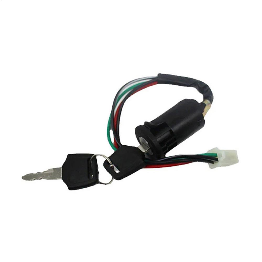 

Ignition Switches With Key Waterproof Ignition Key Female Switches Lock Dustproof Plug Automotive Accessories Replacement