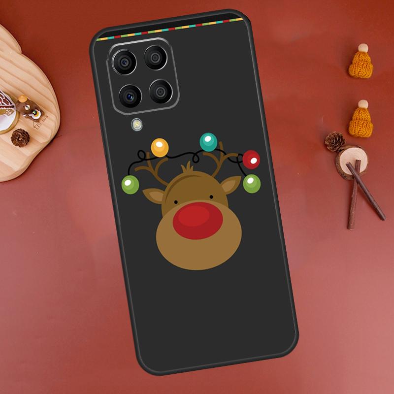 Merry Christmas Reindeer Case For Samsung Galaxy M52 M32 M22 M12 M13 M23 M33 M53 M14 M34 M54 M20 M30s M31s M51 Cover