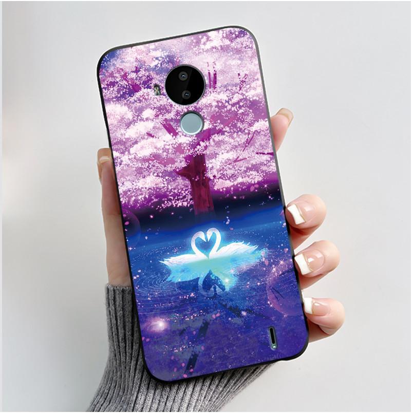Cute Case For Nokia C30 Capa Coque Printing Shell Protective Cover Soft Silicone Cartoon Phone Casing Fundas