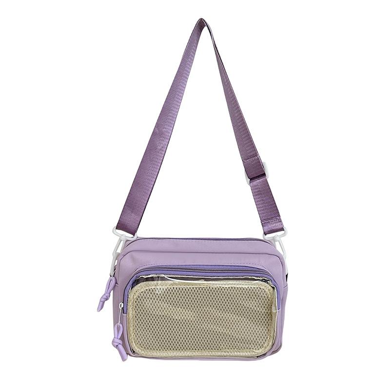 New Small Square Bag Japanese Pain Bag Bazi Medal Trend Fashion Women's Bag Personalized Shoulder Bag Crossbody Bag