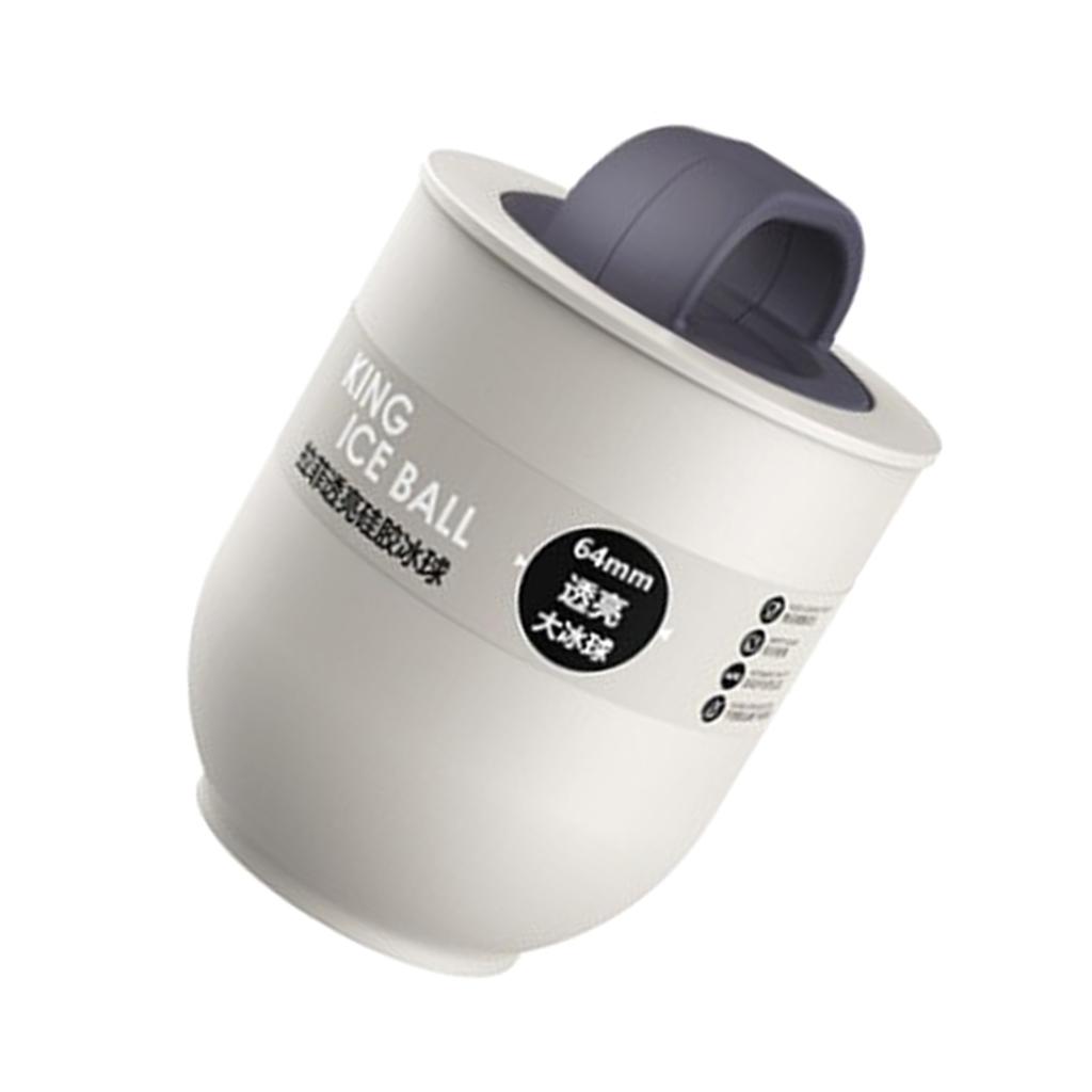 Velká silikonová forma na výrobu ledových koulí Všestranná forma na ledové koule Kulaté formy na výrobu ledu Pro výrobu dokonalých ledových koulí