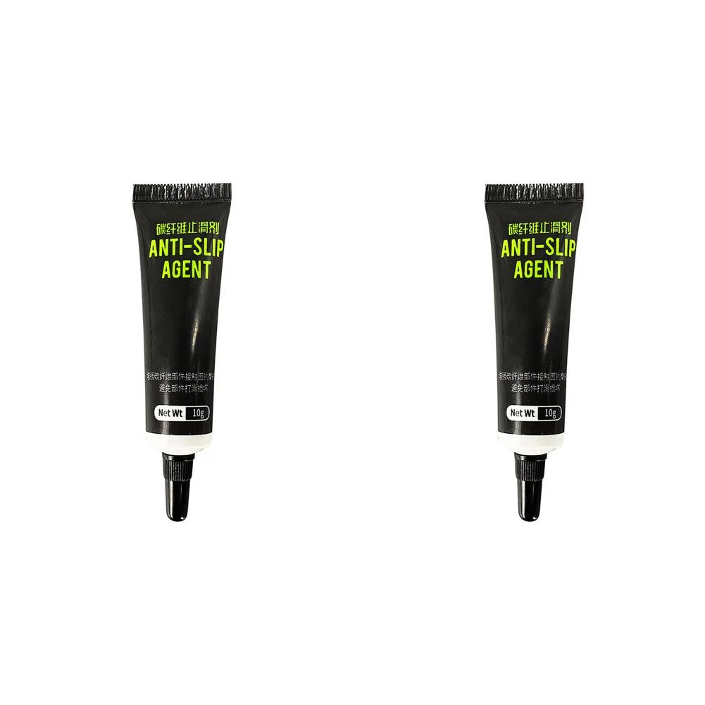 1-10PCS 10g Carbon Fiber Anti Slip Agent For MTB Bikes Seatpost Handlebar Frame Stem Surfaces Protection White Bike Grease