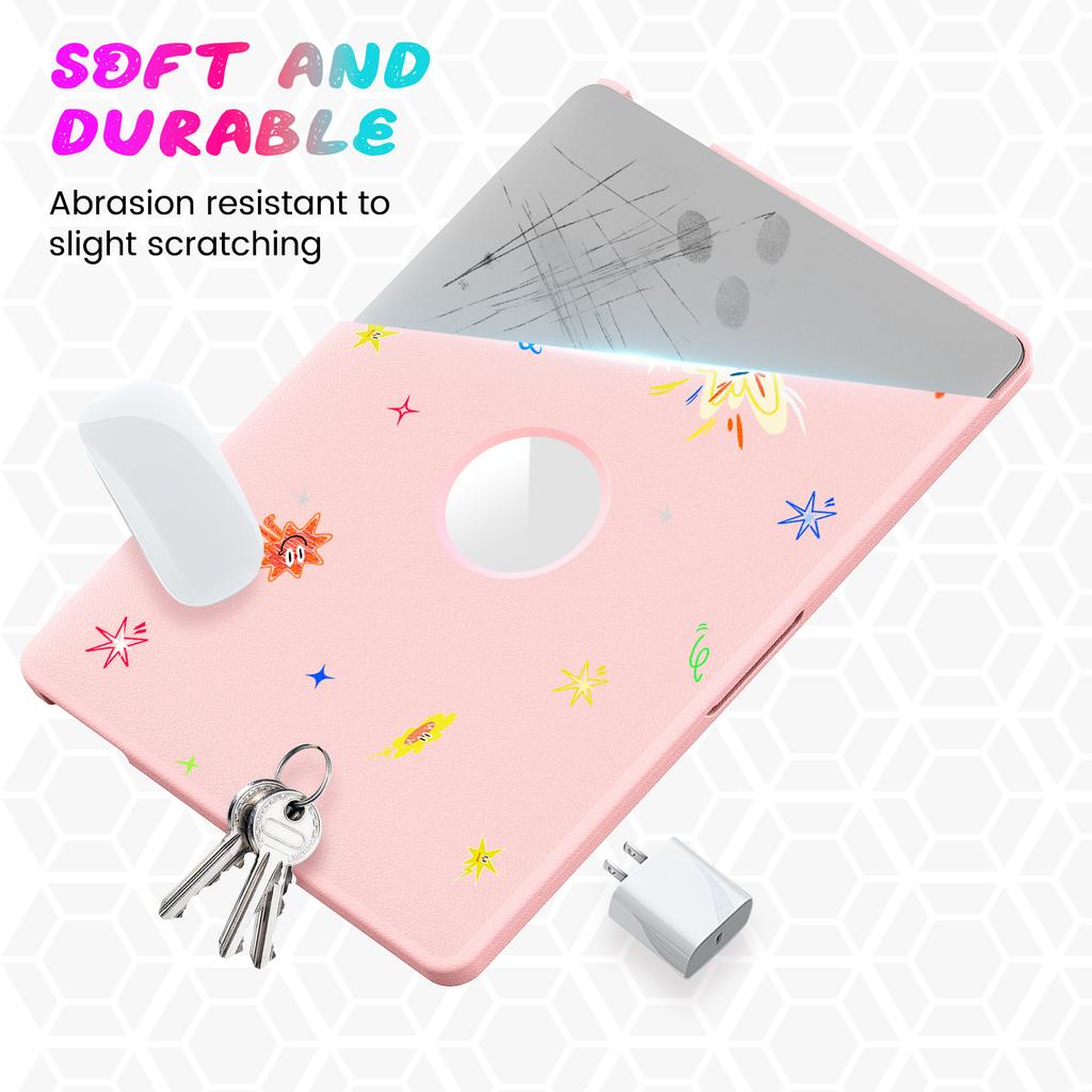 Pattern Printing Laptop Case for MacBook Pro 13 Inch (2020)/(2019)/(2018)/(2017)/(2016) Notebook Kickstand Cover