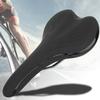 Ergonomischer Mountainbike-Sattel Sitz Fahrradkissenbezug Fahrradzubehör (Schwarz)